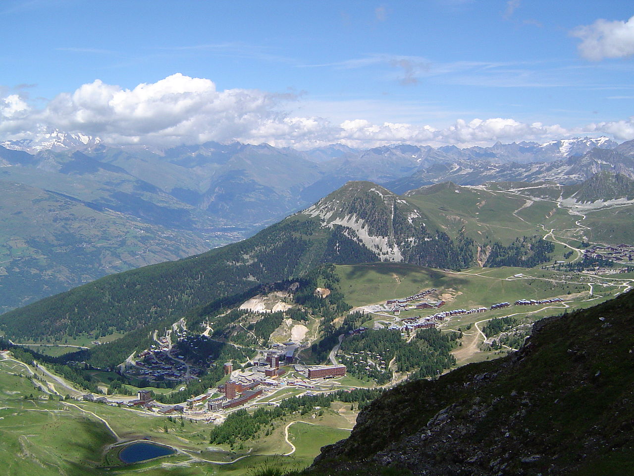 la plagne in summer : Houses-Apartments-Chalets for Sale La Plagne